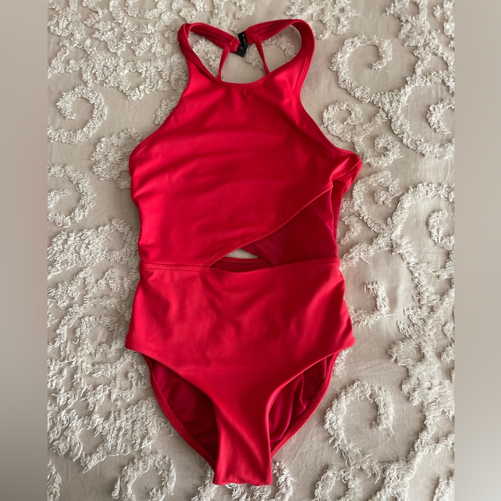 Five Dancewear Red Elevate Leotard CXL